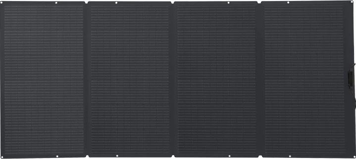 Panel diellor EcoFlow 400W, palosshëm, IP67, i zi
