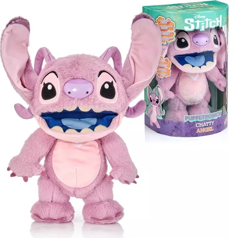 Kukull interaktive Wow Stuff Disney Real FX Chatty Angel, rozë