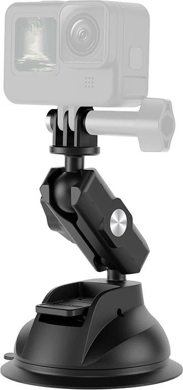 Mbajtës universal me kupë thithëse Telesin TE-SUC-012 për kamera dhe telefon, i zi