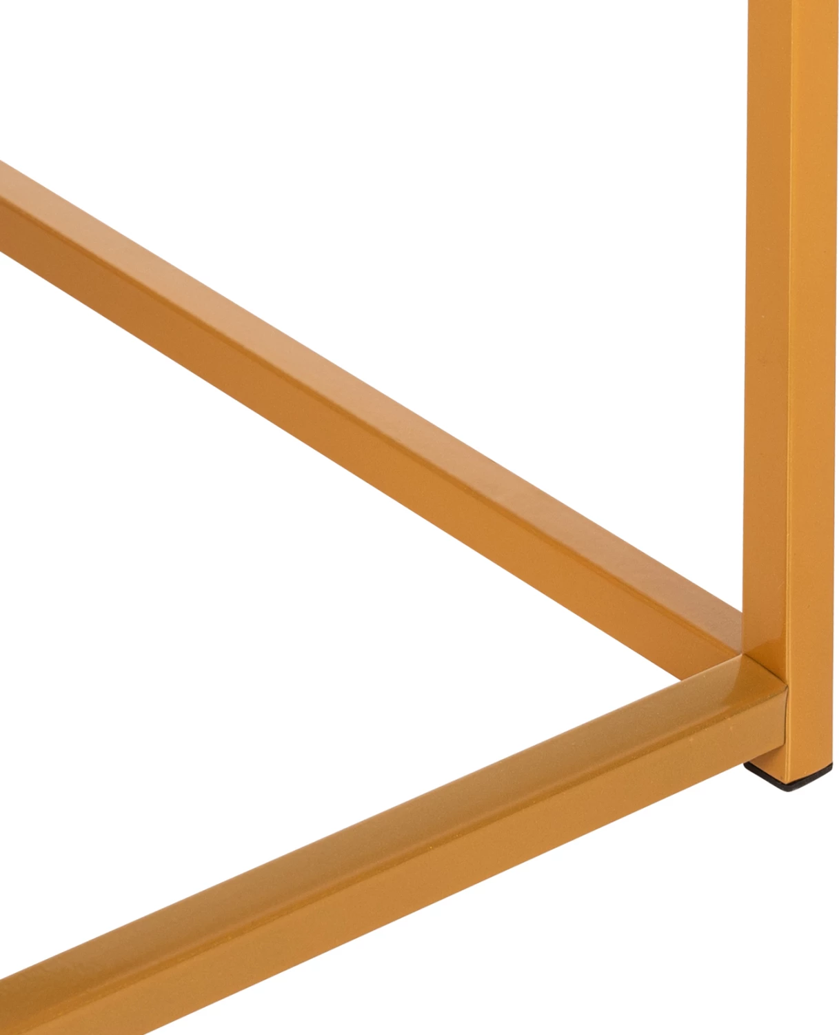 Tavolinë kafeje BRAYLEN FH8942.11 pamje mermeri të bardhë-bazë ari 75x75x43Hcm