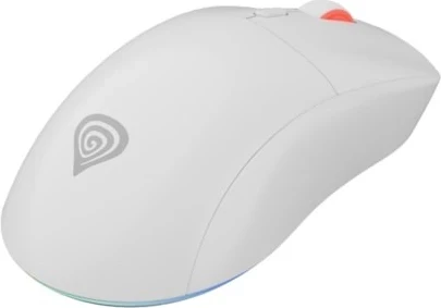 Maus wireless Genesis Zircon XIII Custom RGB, 26000 dpi, 7 butona, e bardhë