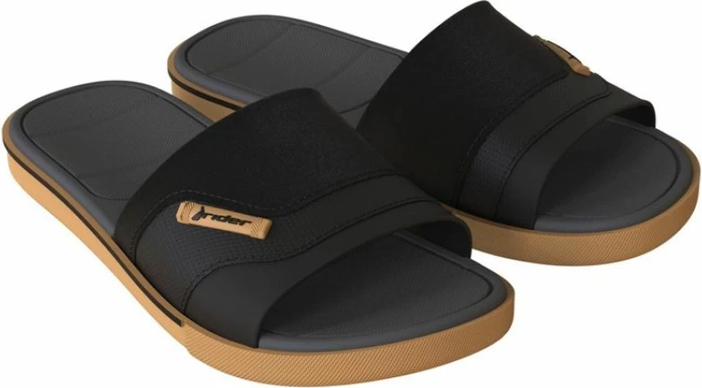 Flip-flop për meshkuj Rider, të zeza