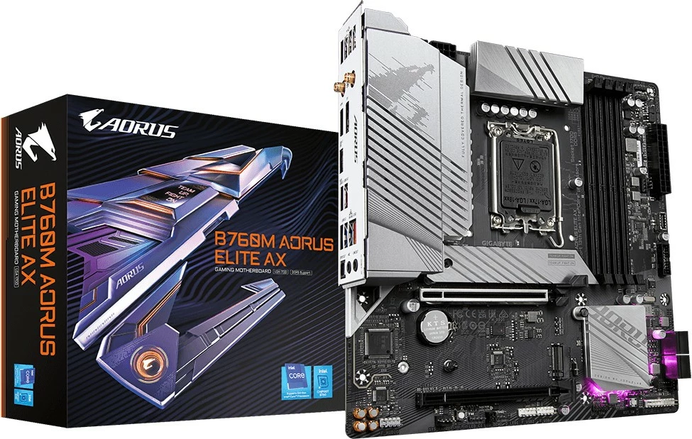 Pllakë amë Gigabyte B760M AORUS ELITE AX