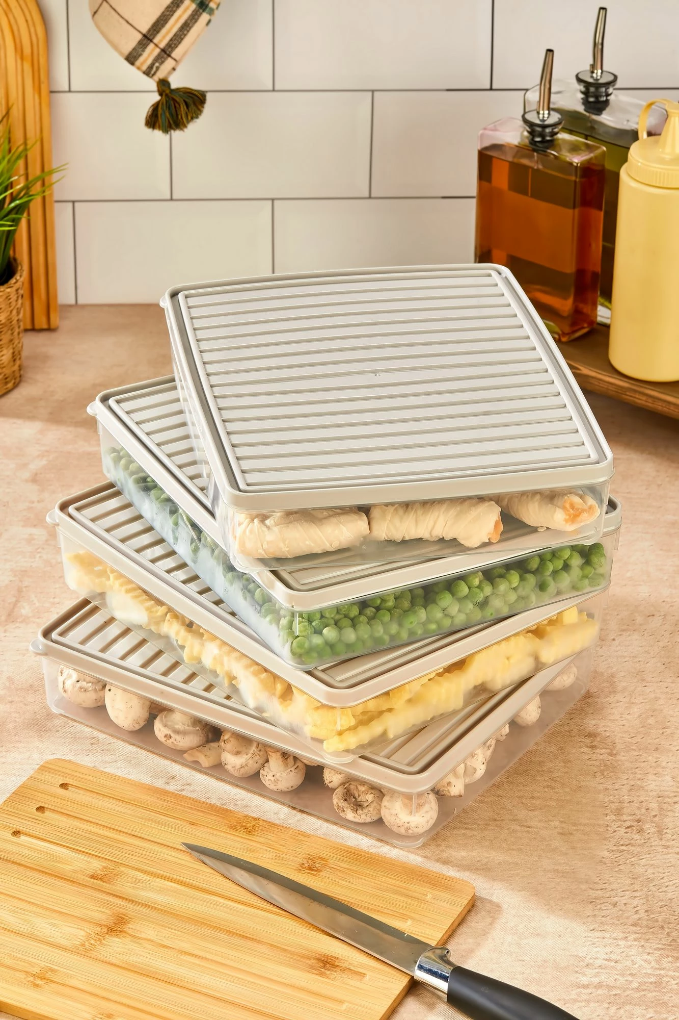 Set kuti për organizim (4 copë), Hermia, VITABOX4'LÜ-KREM 2,8LT