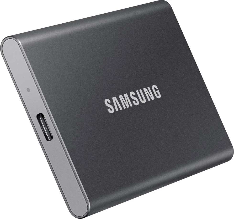 Disk SSD i jashtëm Samsung Portable T7, 1 TB, USB- C, hiri