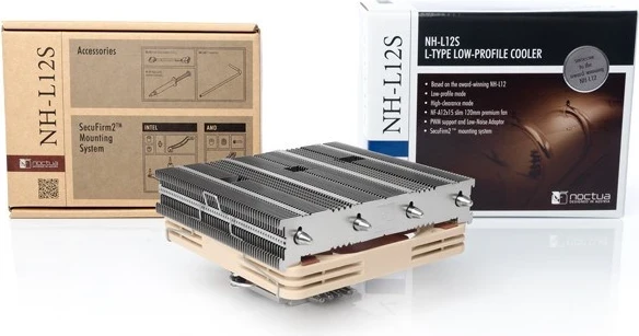 Ftohës Noctua NH-L12S, 12cm, hiri 