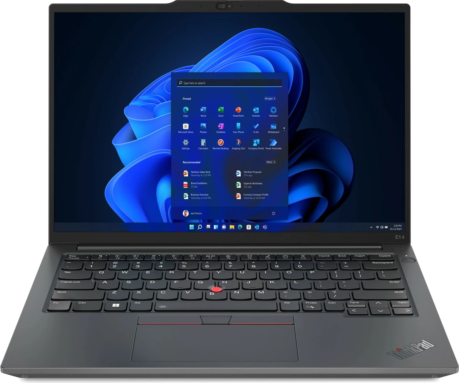 Kompjuter Lenovo ThinkPad E14 G5, Ryzen 5 7430U, 16GB RAM, 512GB SSD, 14" Full HD+, Win11 Pro