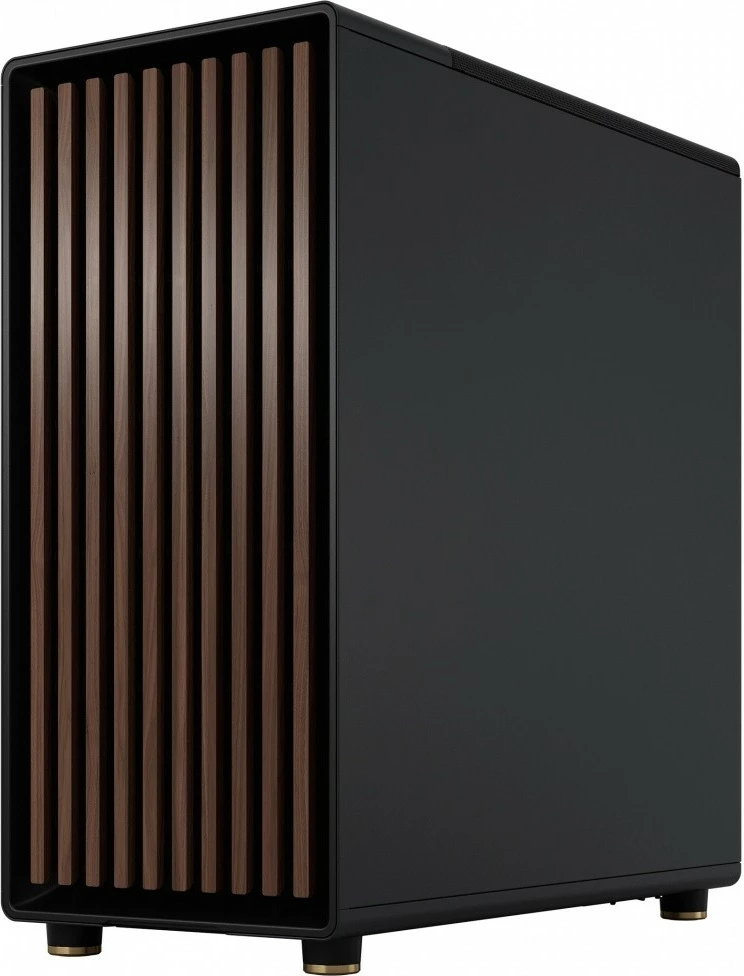 Kasë Fractal Design North Charcoal Black TG Light, ATX, xham i temperuar, e zezë