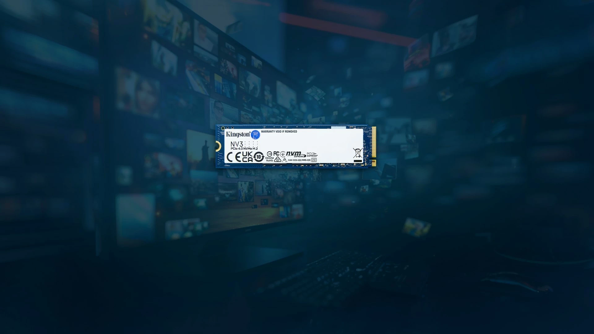 Dosk SSD Kingston NV3 M.2 2280 NVMe, 2TB