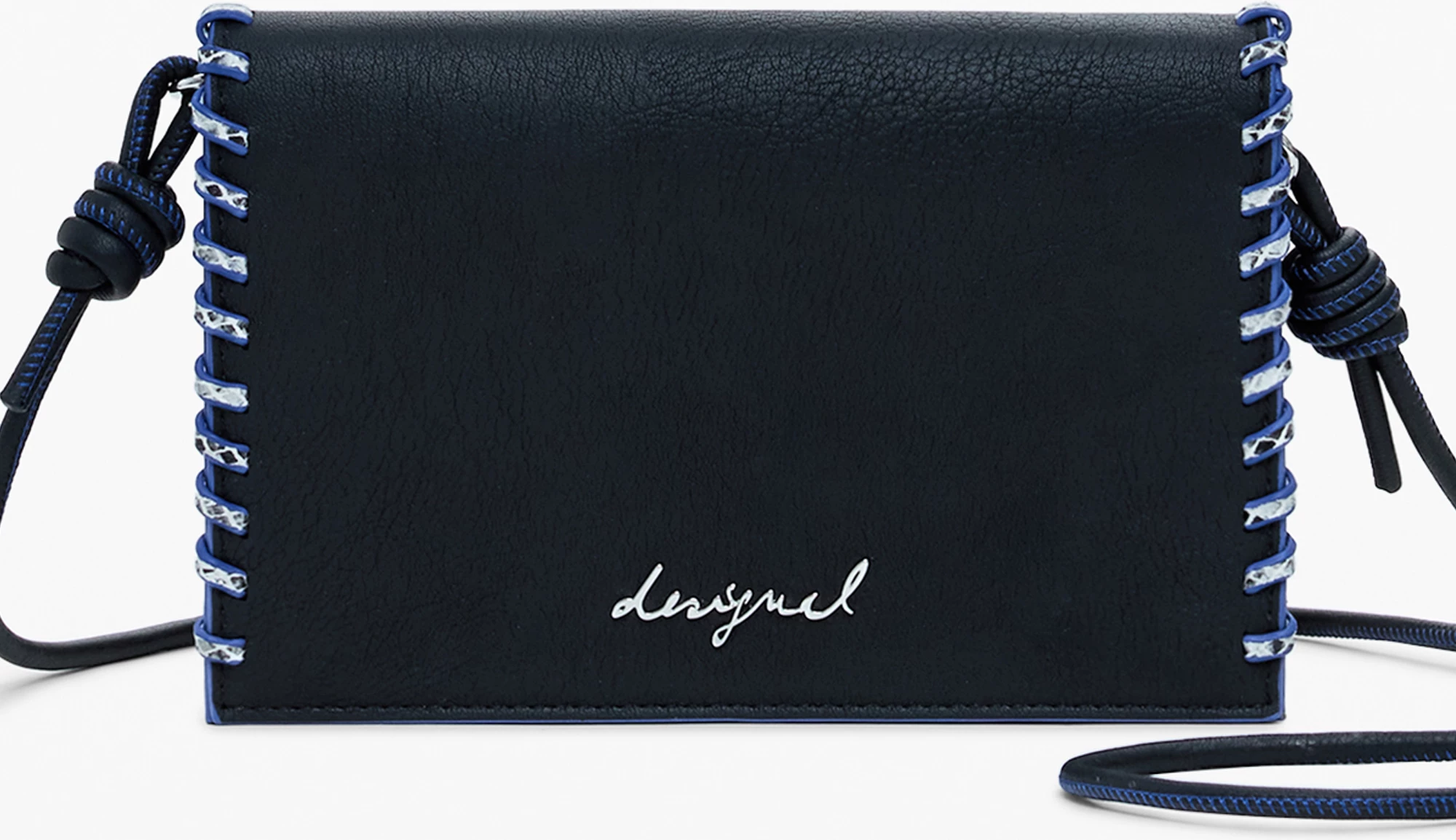 Portofol DESIGUAL Matilda Tiny Zip Capsule femra, e zezë