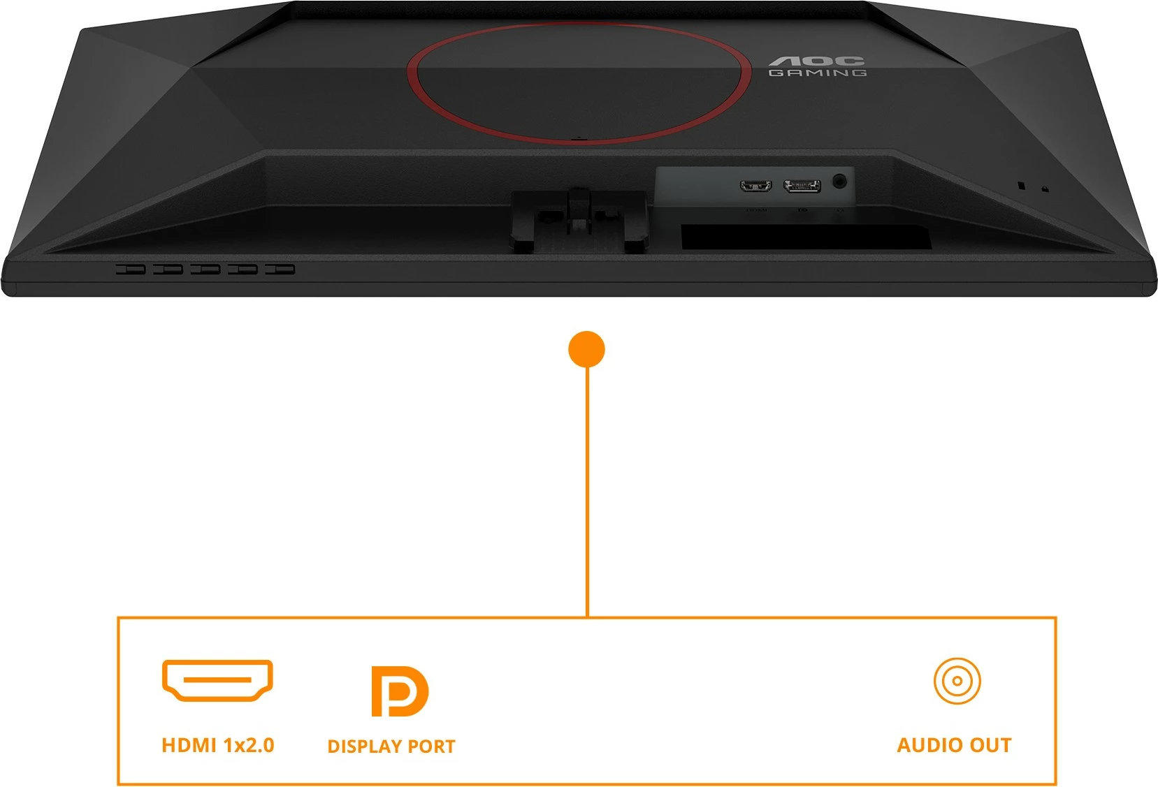 Monitor gaming AOC 25G42E, 24.5 inç, IPS, 180Hz, 1ms, FHD, i zi