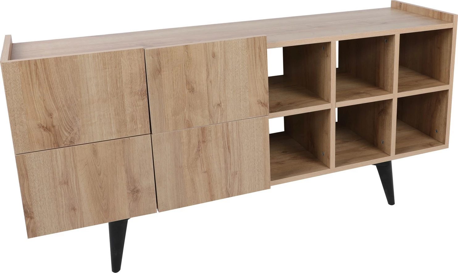 Konsol Skye Decor, ngjyrë lisi, 150x42x71cm