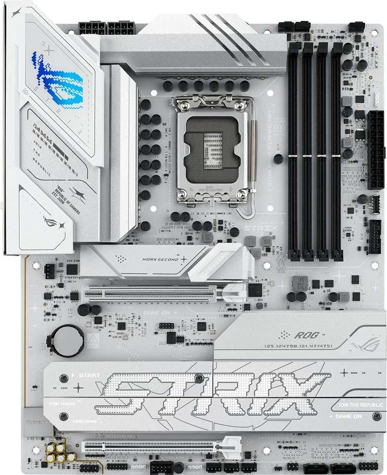 Pllakë amë ASUS ROG STRIX B860-A GAMING WIFI, ATX, e bardhë