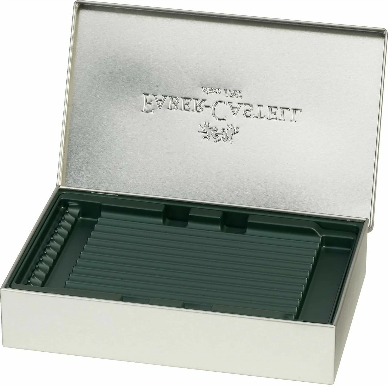 Kuti e fortë për lapsa Faber-Castell 180011, e bardhë