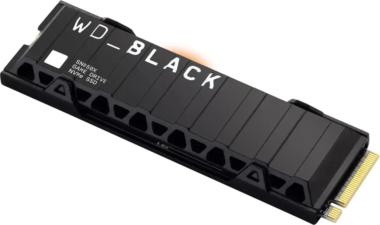 WD Black SN850X M.2 PCIe NVMe 1TB me Heatsink
