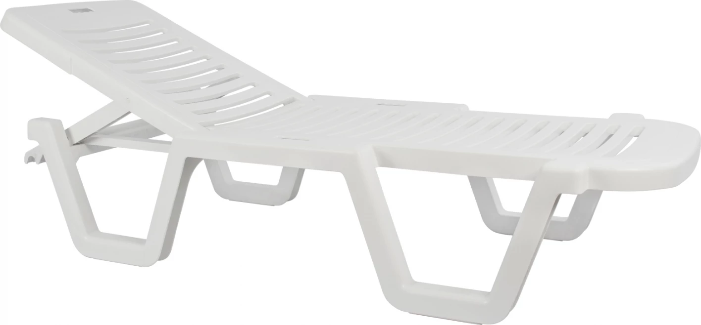 Shezlong plazhi plastik, relaks, 70x190x36cm