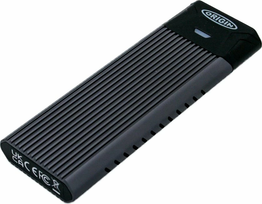 Kasë eksternë për SSD M.2 Origin OS-EUCM2/NVME-SATA 512GB, e zezë