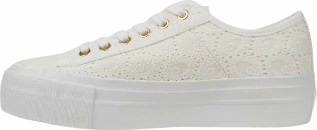 Këpucë femra Lee Cooper, të bardha