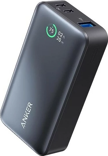 Powerbank Anker 533 PowerBank 10.000mAh 30W PD 1 x USB-A 2 x USB-C black