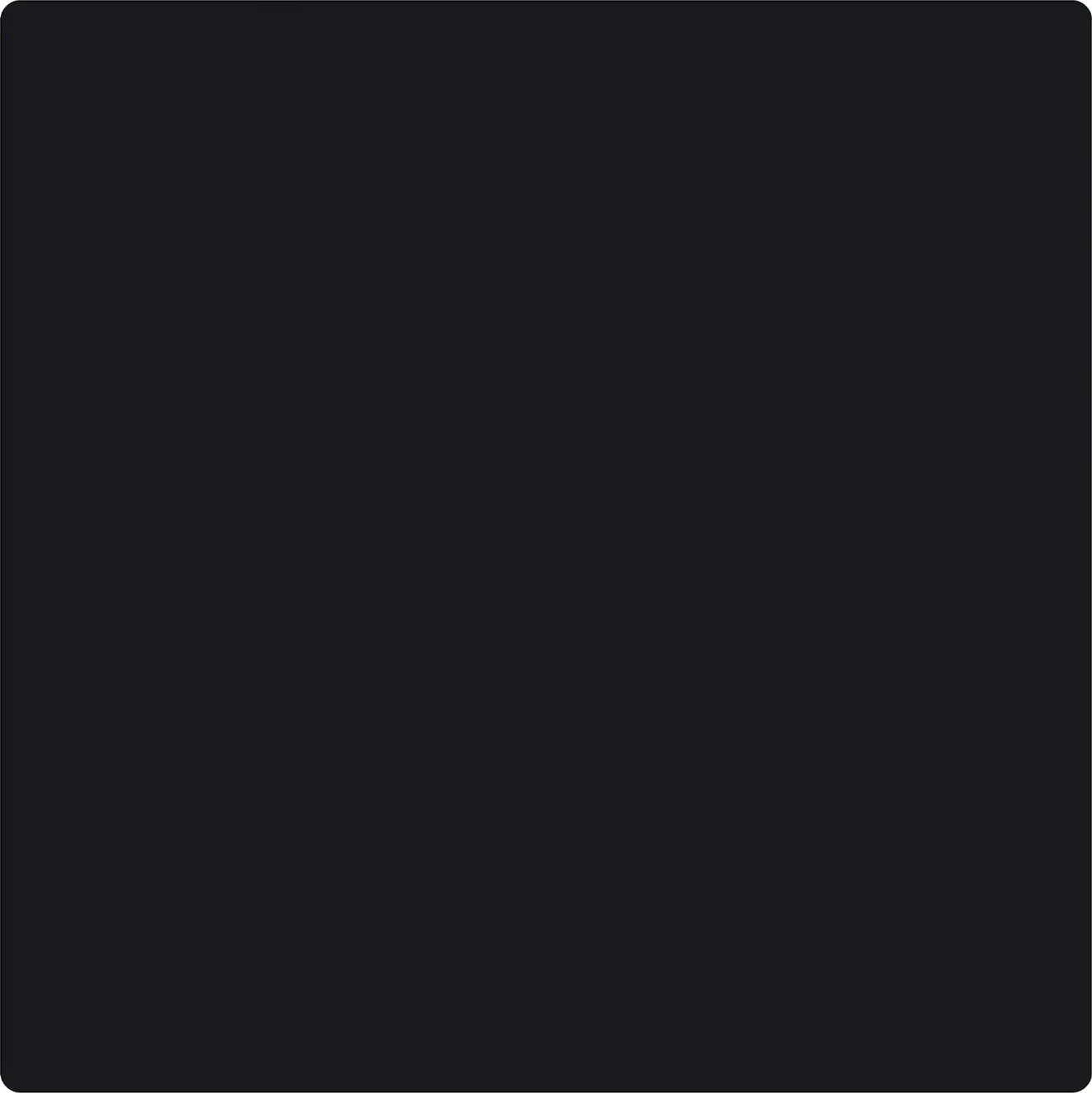 Sipërfaqe tavoline HPL, e zezë, FH5839.01, 80x80 cm, 12mm