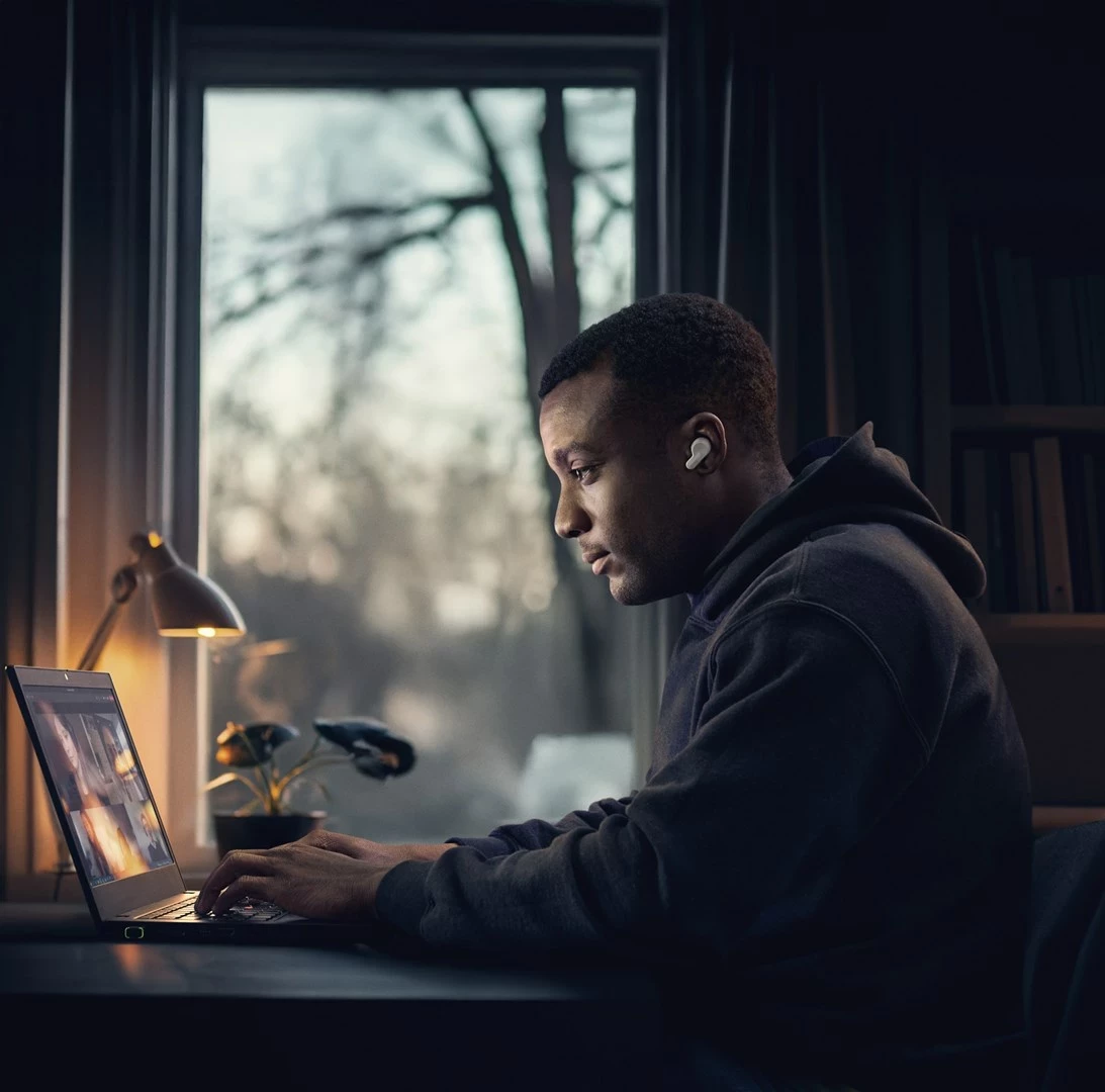 Kufje EPOS ADAPT E1TWS, True Wireless, Bluetooth 5.3, Bardhë