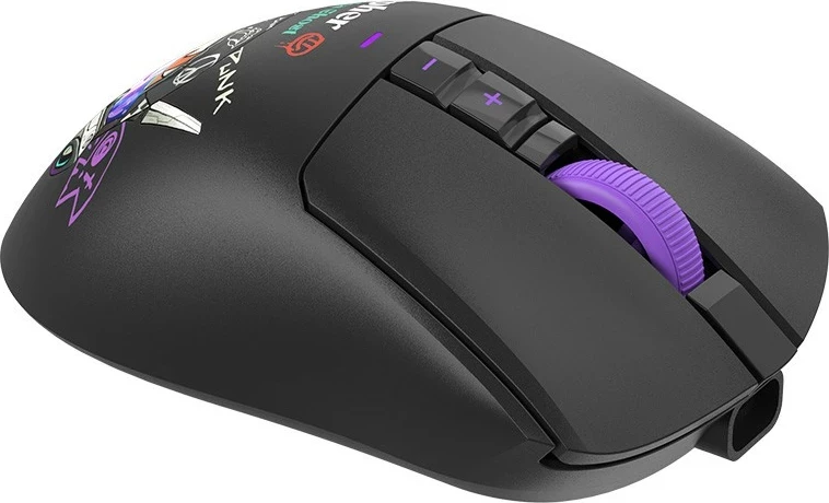 Maus A4-Tech Bloody R73 ULTRA DUO Cypher Ghost, wireless, RGB, i zi