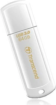 USB stick Transcend JetFlash 730 64GB, USB 3.1, bardhë