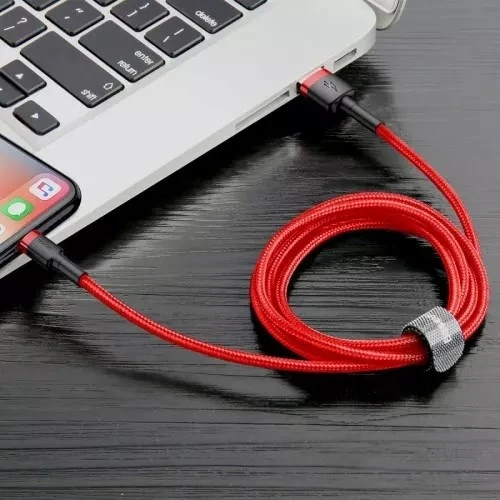 Kabllo USB Baseus, 2m, e kuqe