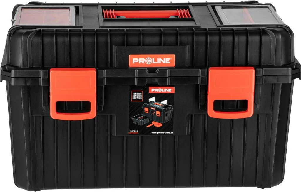 Kuti veglash PROLINE 35715 59x36x34 cm e zezë/kuqe