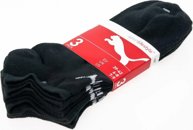 Çorape sportive Puma, të zeza