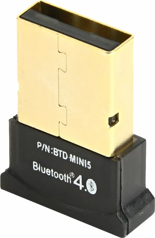 Adapter Bluetooth USB Gembird BTD-MINI5, Bluetooth 4.0, i zi