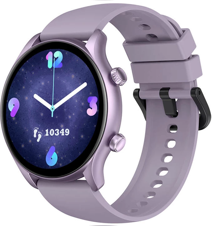 Smartwatch Zeblaze Btalk 3 Plus, 1.39" HD, 260 mAh, për iOS/Android, vjollcë