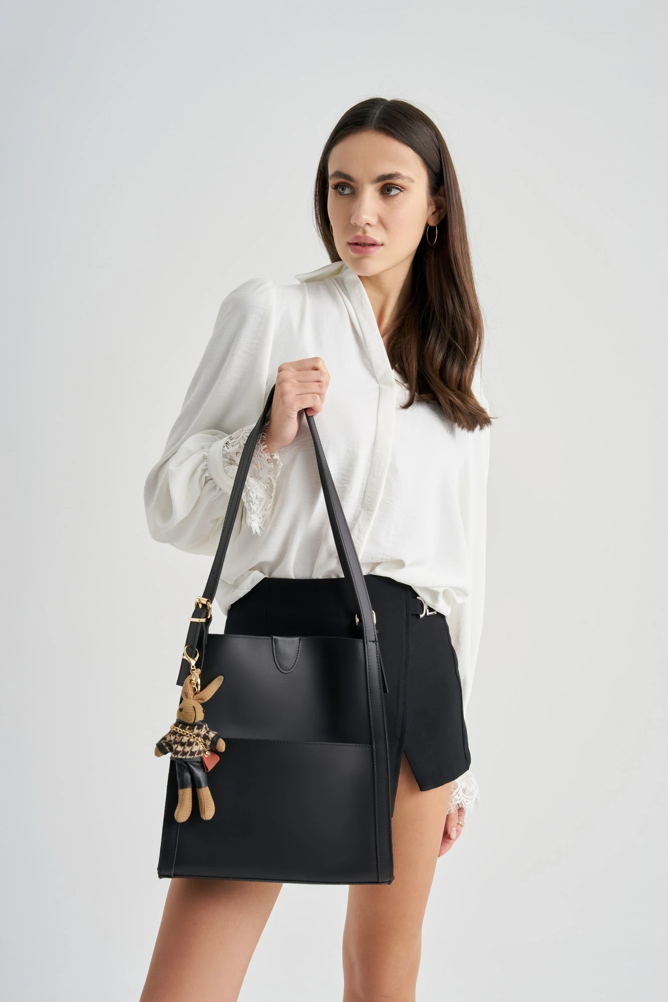 Torba Tote Lucky Bees, 352, e zezë