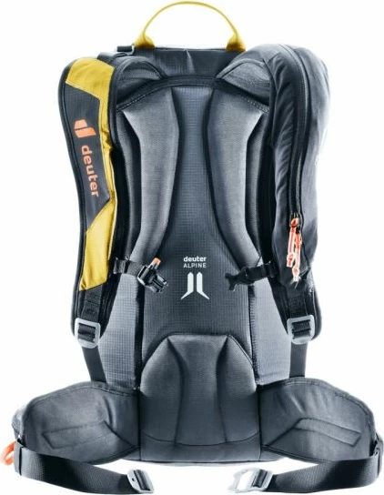 Çantë shpine Deuter për meshkuj dhe femra, turmeric/black