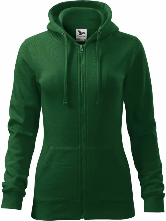 Duks me kapuç për femra Malfini, ngjyrë jeshile