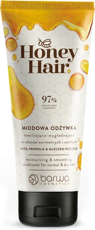 Balsam flokësh për femra Barwa Honey Hair Honey Nourishing, 200ml