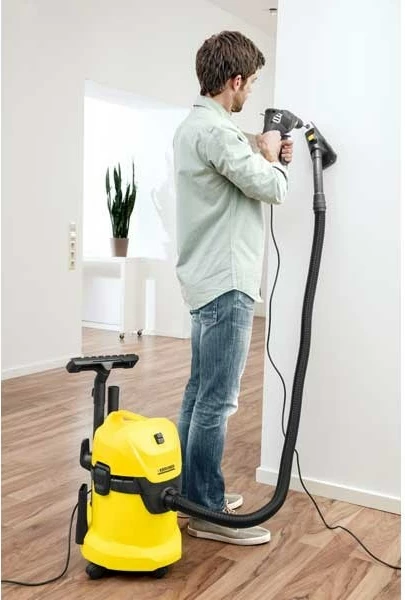 Pjesë për fshesë me korrent KARCHER 2.863-234.0, Grykë cilindrike, Verdhë