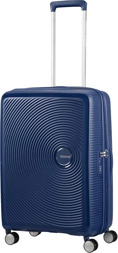 Valixhe mesatare American Tourister Soundbox, navy