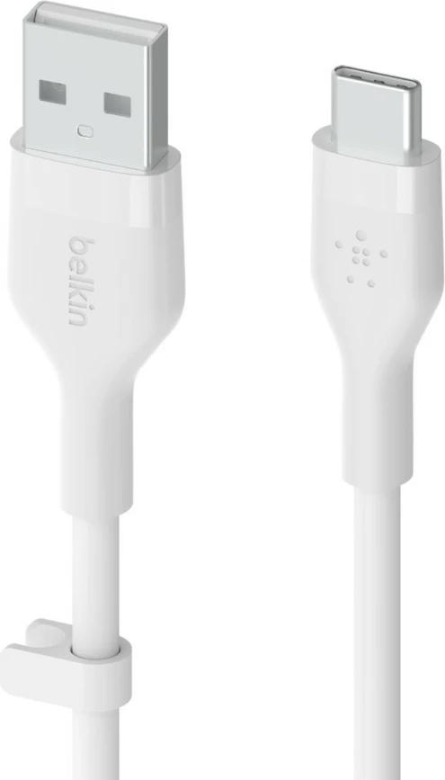Kabllo Belkin BOOST↑CHARGE Flex, 2 m, USB C, USB 2.0, Bardhë
