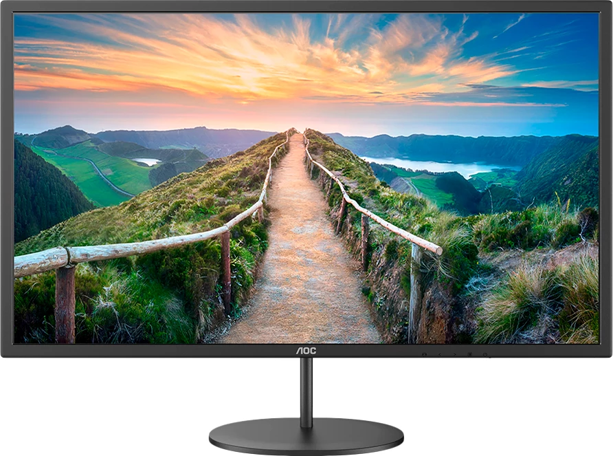Monitor AOC Q32V4 31.5\" QHD IPS 75Hz 4ms, HDMI/DisplayPort, altoparlantë, i zi
