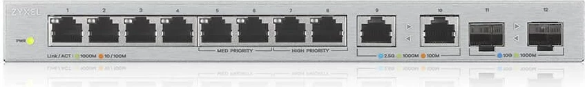 Switch Zyxel XGS1010-12-ZZ0102F, Gri