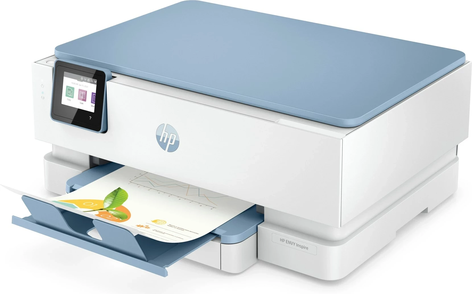 Printer HP Inspire 7221e, All-in-one, me Wi-Fi, HP+, e bardhë