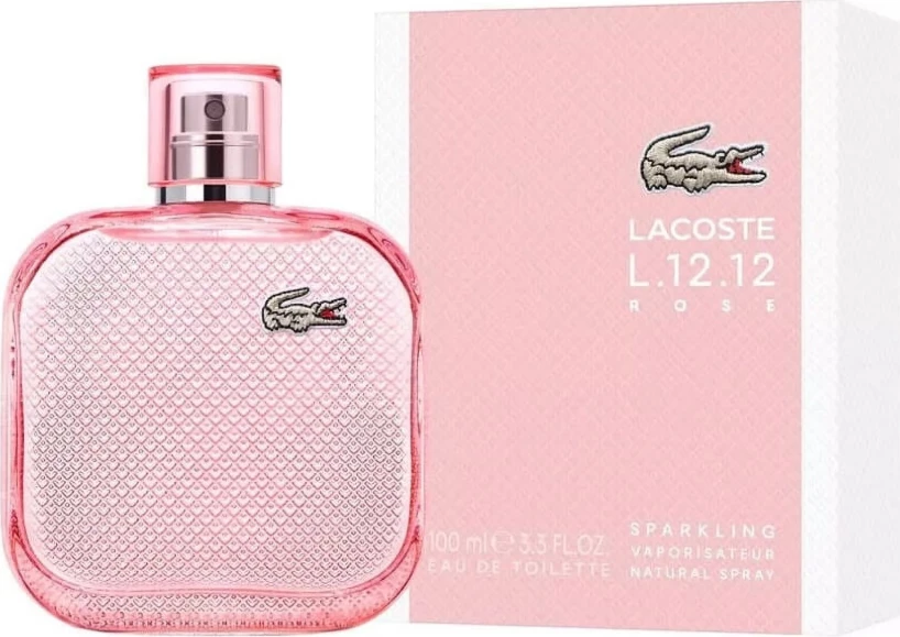 Eau de Toilette Lacoste Ladies L.12.12 Rose Sparkling, 100 ml
