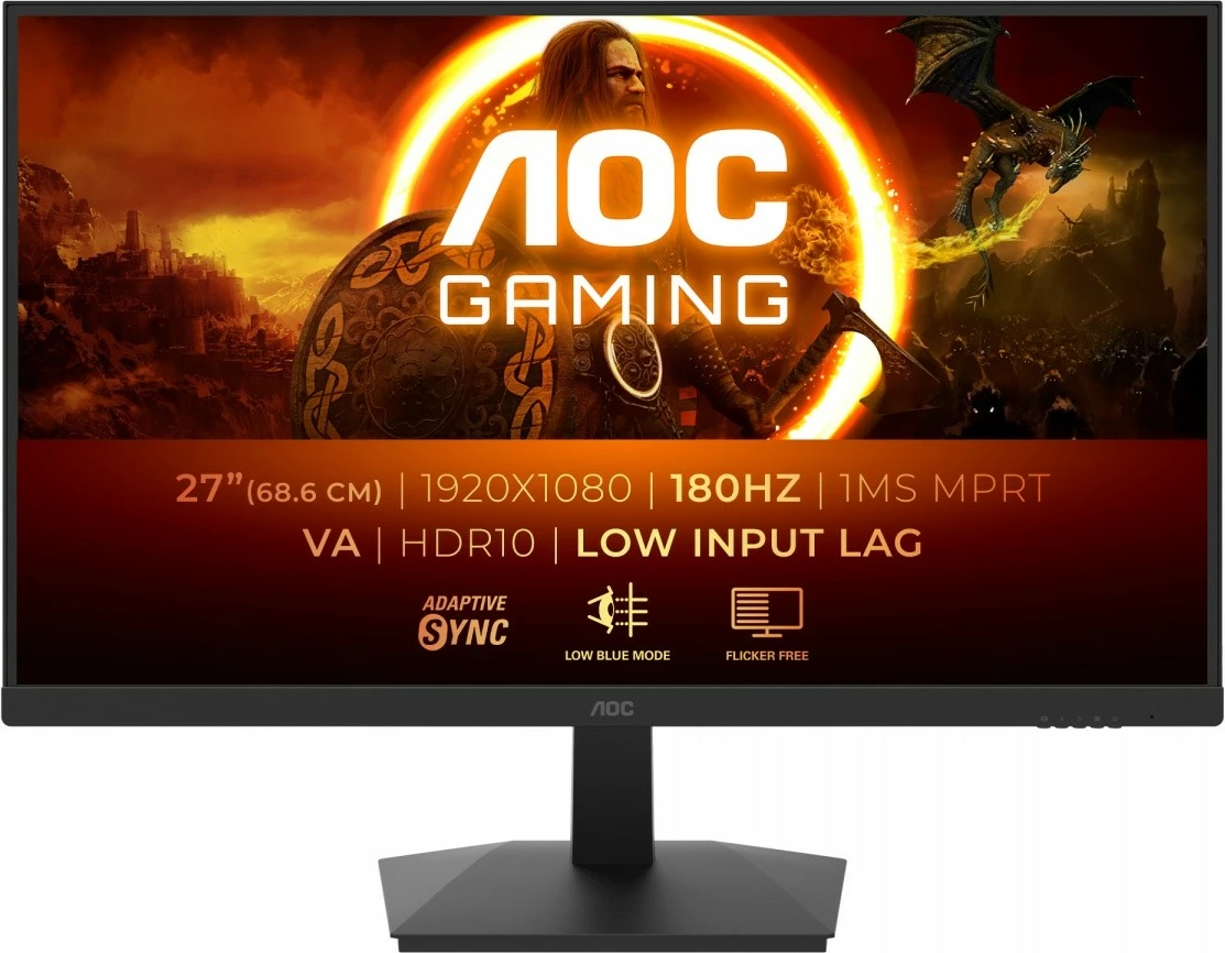 Monitor AOC C27G4ZXU 27", Fast VA, 280Hz, FHD, i zi