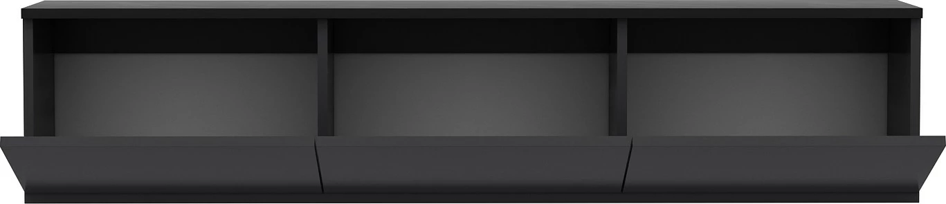 Komodë TV me ndriçim neon, ngjyrë antracit, Skye Decor