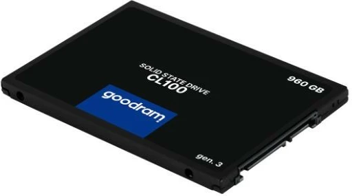 SSD GOODRAM CL100 Gen.3, 960 GB, 2.5", SATA III, i zi