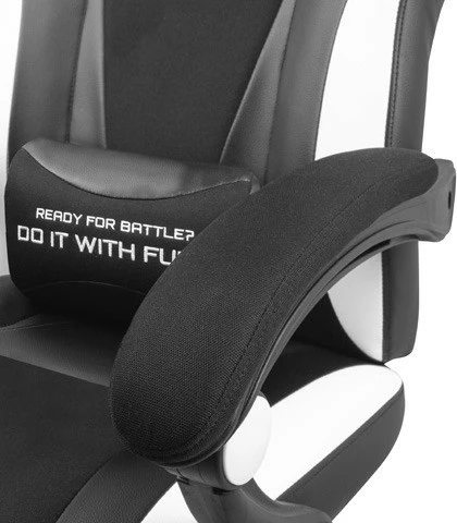 Karrige gaming Fury Avenger M+ NFF-1710, e zezë dhe e bardhë