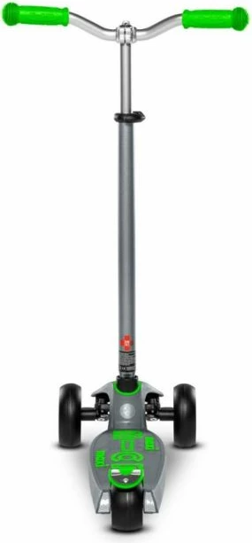 Skuter për fëmijë Deluxe, gri/jeshil