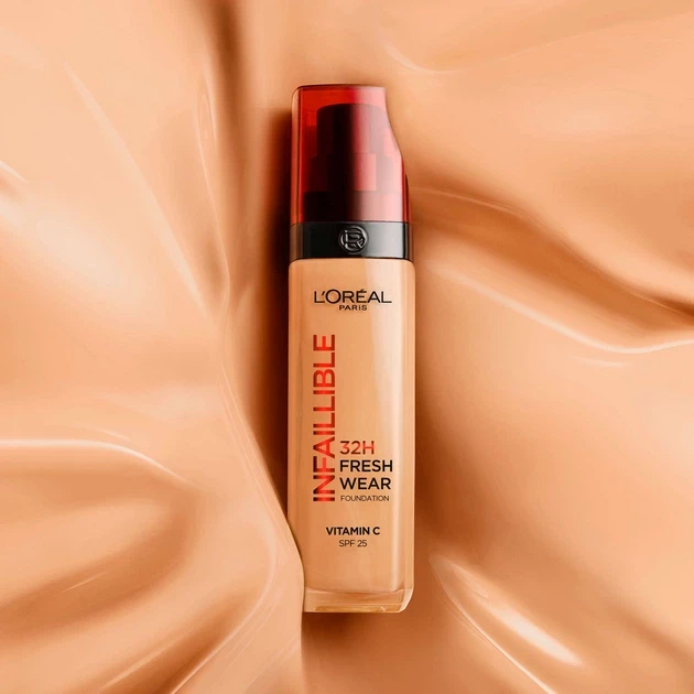 Fondatinë L’Oréal Paris Infaillible 24H Fresh Wear, 220 Sand