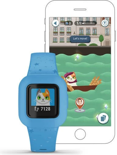 Smartwatch Garmin Vivofit jr. 3, MIP, Blu Stars